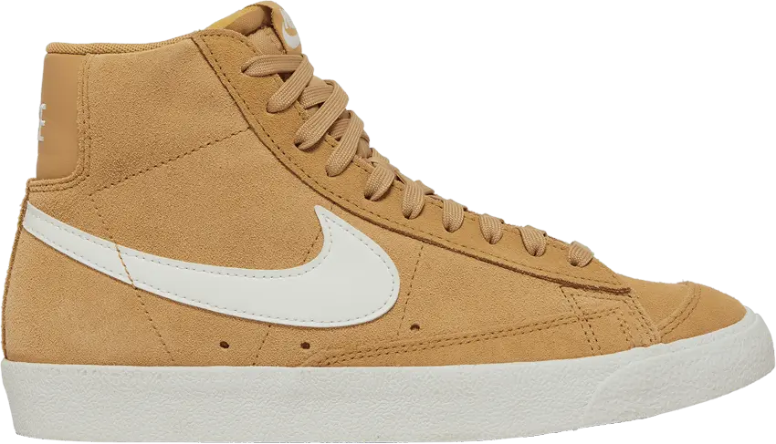  Nike Blazer 77 Mid Wheat Suede (Women&#039;s)