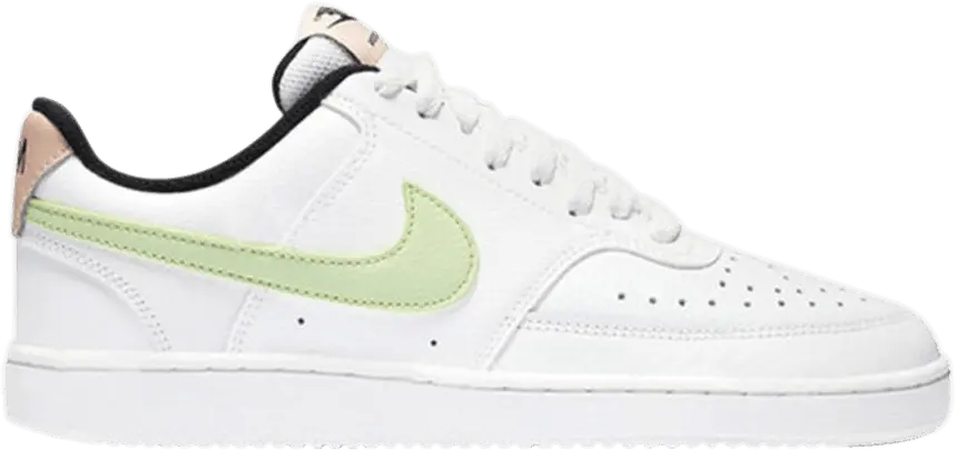  Nike Wmns Court Vision Low &#039;White Barely Volt&#039;