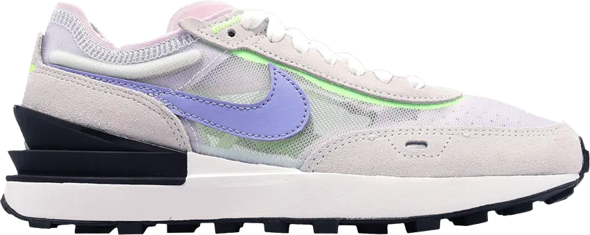  Nike Waffle One Football Grey Light Thistle Dark Ob (Women&#039;s)