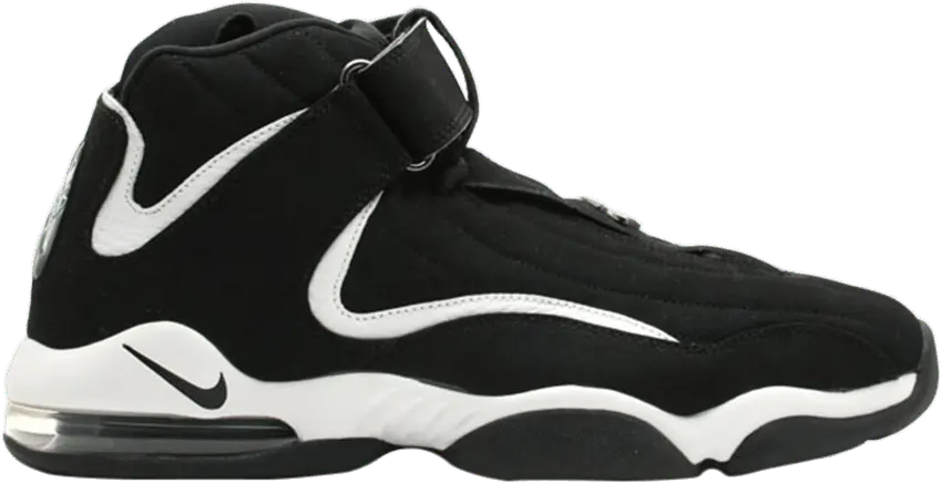  Nike Air Penny IV Black White
