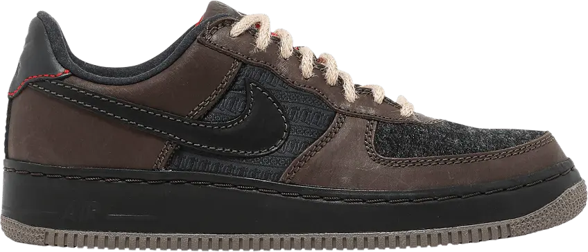  Nike Air Force 1 Low Inside Out &#039;Baroque Brown Black&#039;