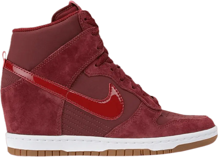  Nike Wmns Dunk Sky High Essential &#039;Team Red&#039;