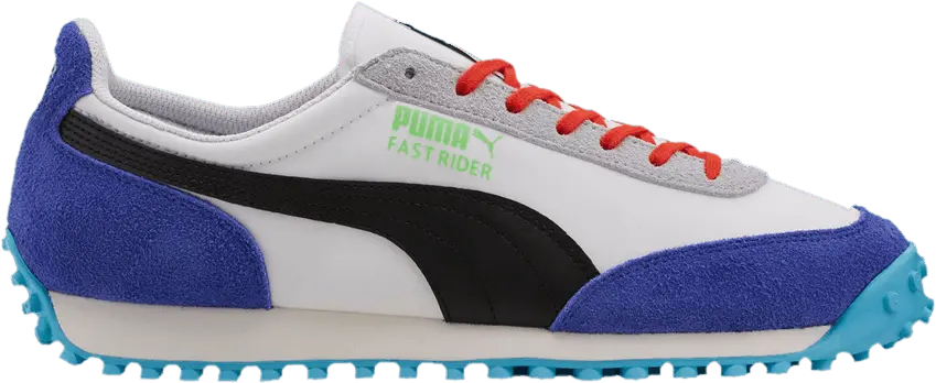 Puma Fast Rider &#039;Ride On - White Dazzling Blue&#039;