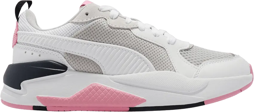  Puma X-Ray Big Kid &#039;White Grey Pink&#039;