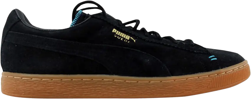  Puma Suede Classic Crafted Black/Bluebird