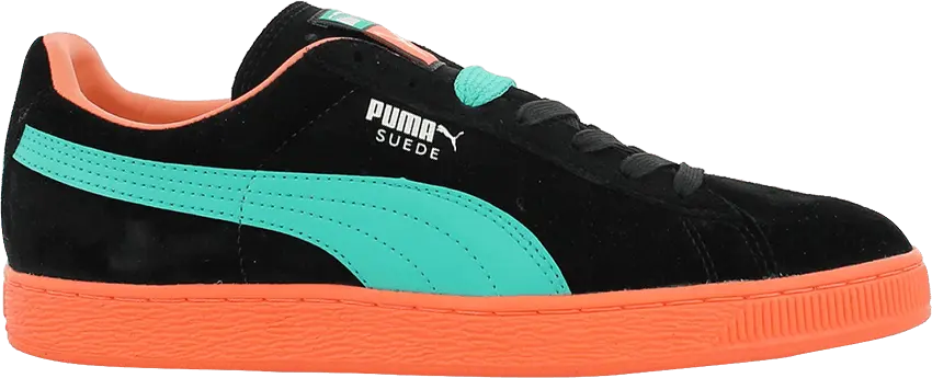  Puma Suede Classic Lfs Black/Fluo Teal/Fluo Peach