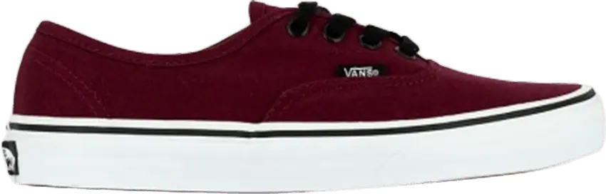  Vans Authentic &#039;Bordeaux Black&#039;