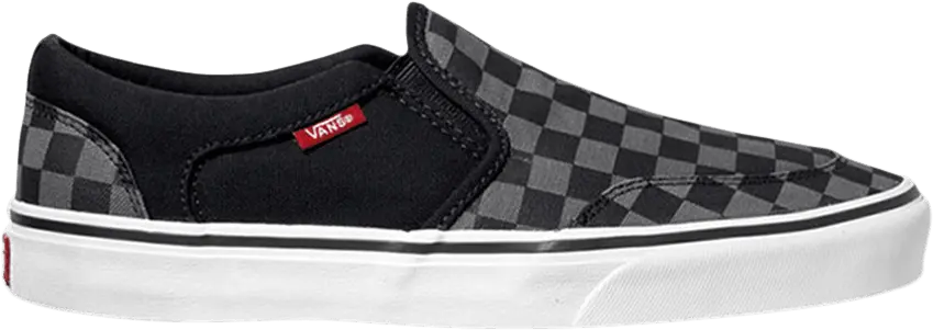  Vans Asher &#039;Checkers - Black Pewter&#039;