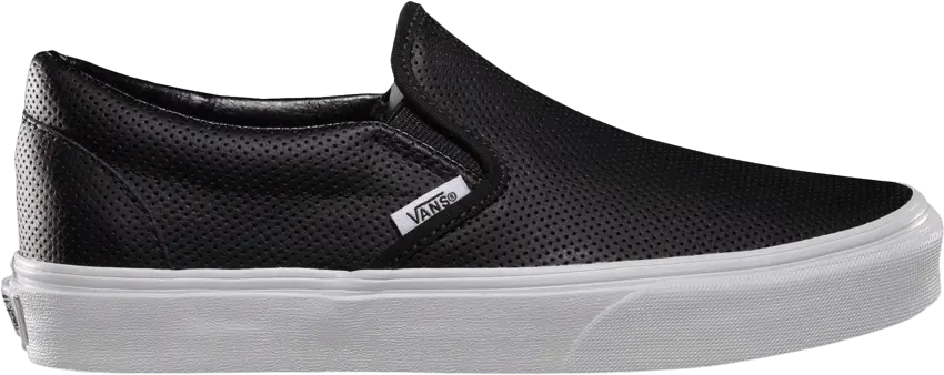  Vans Asher &#039;Perf Leather - Black&#039;