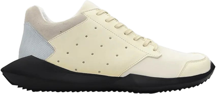  Adidas Rick Owens x Tech Runner &#039;White Black&#039;
