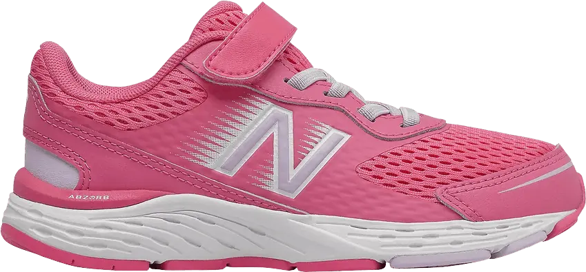  New Balance 680v6 Kids Wide &#039;Sporty Pink Astral Glow&#039;