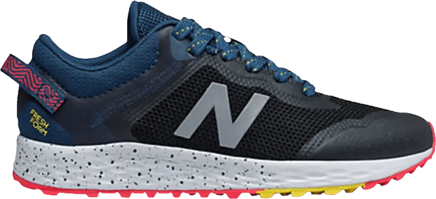  New Balance Fresh Foam Arishi Trail Kids Wide &#039;Black Blue&#039;