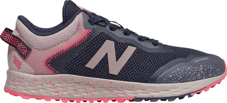  New Balance Fresh Foam Arishi Trail Kids Wide &#039;Natural Indigo Saturn Pink&#039;