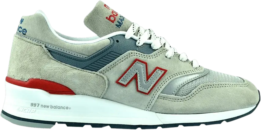  New Balance 997 Grey Red