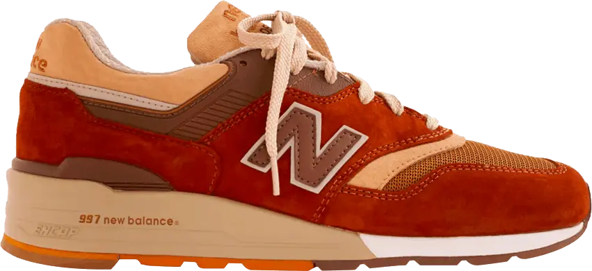  New Balance J Crew x 997 &#039;Butterscotch&#039; Wooden Box