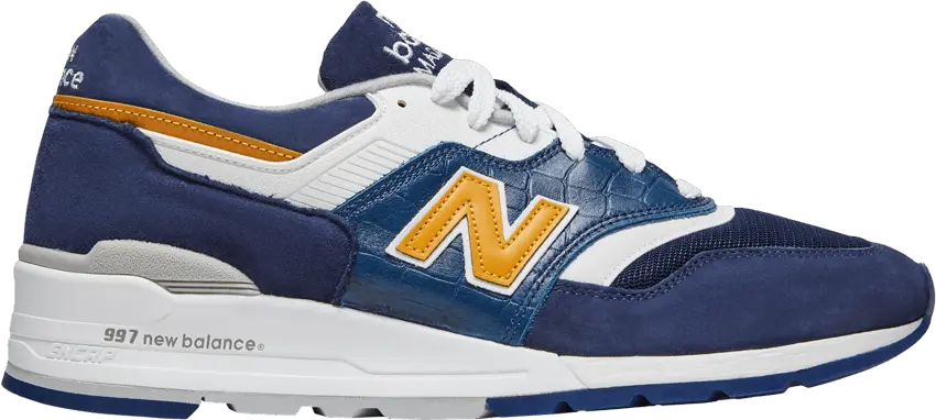  New Balance 997 MiUSA Navy Mustard