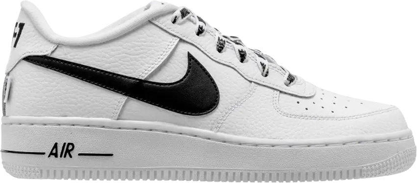 Nike Air Force 1 LV8 GS &#039;White Black&#039;