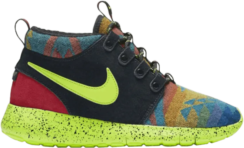  Nike Roshe One Mid GS &#039;Volt&#039;