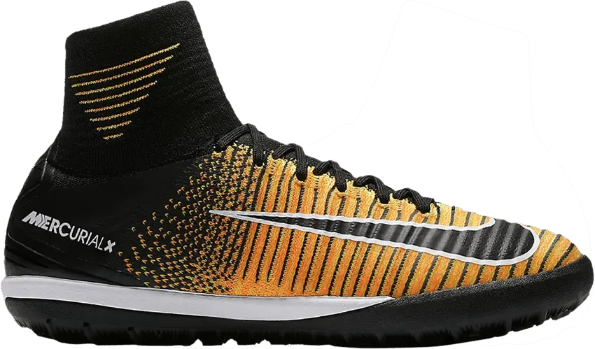  Nike MercurialX Proximo 2 DF TF GS &#039;Laser Orange Black&#039;
