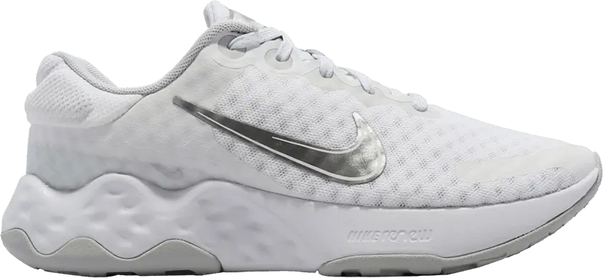  Nike Wmns Renew Ride 3 &#039;White Metallic Silver&#039;