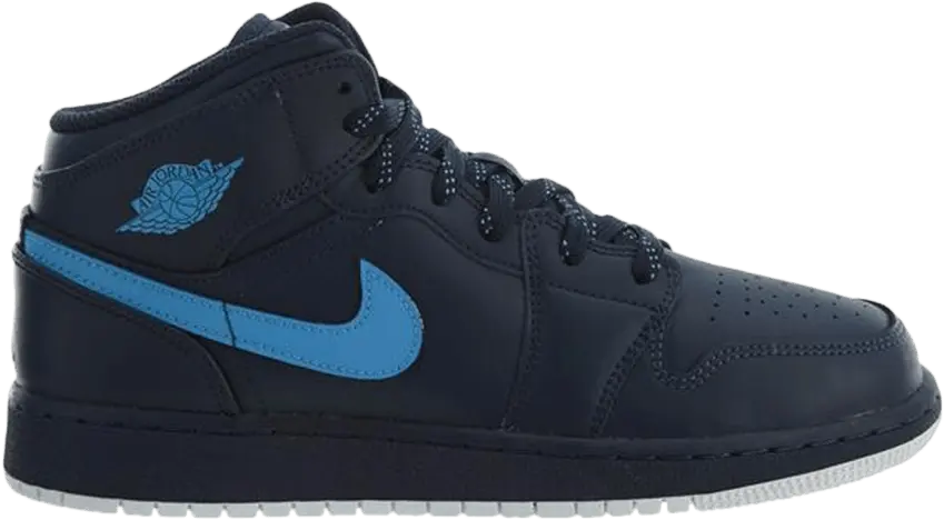  Jordan 1 Mid Obsidian University Blue (GS)