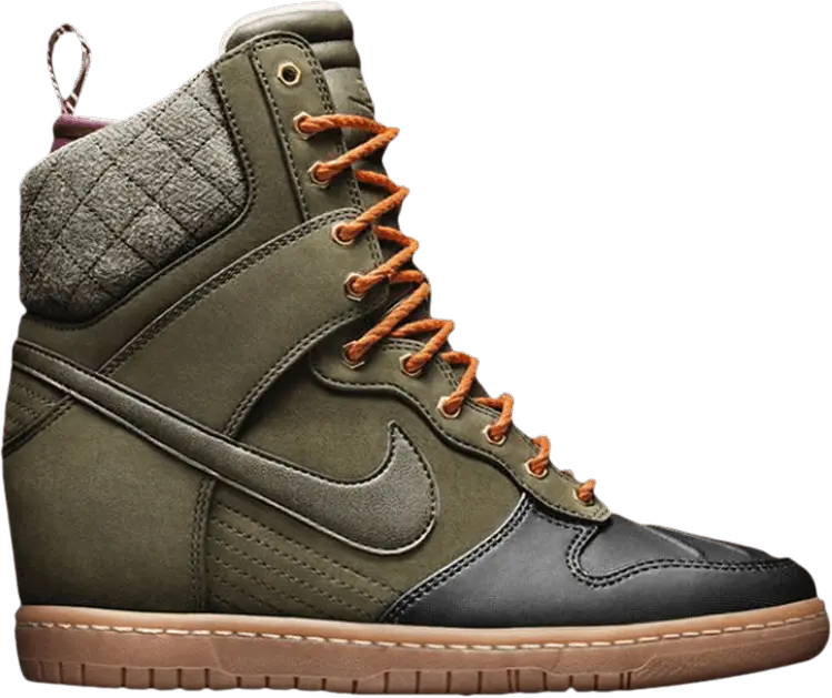  Nike Wmns Dunk Sky High SneakerBoot 2.0 &#039;Dark Loden Anthracite&#039;