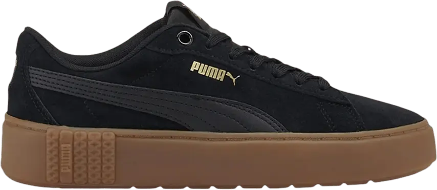  Puma Wmns Smash Platform V2 SD &#039;Black Gum&#039;