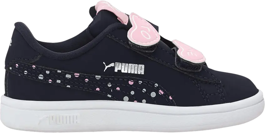  Puma Smash V2 Infant &#039;Candy Hearts - Peacoat&#039;