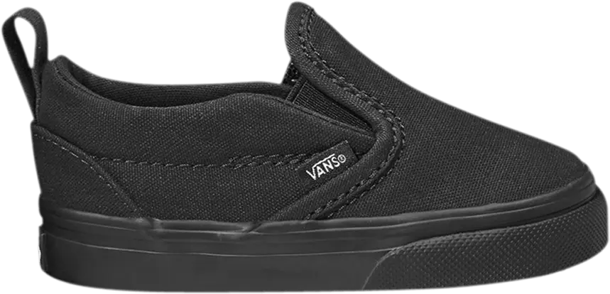  Vans Slip-On V Toddler &#039;Black&#039;