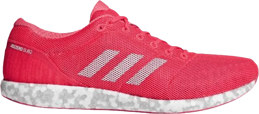 Adidas adidas Adizero Sub 2 Shock Red Pink