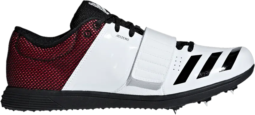  Adidas AdiZero Triple Jump &#039;White Shock Red&#039;