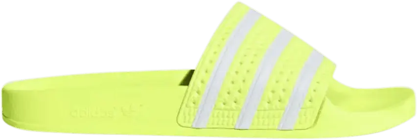  Adidas Wmns Adilette &#039;Semi Frozen Yellow&#039;