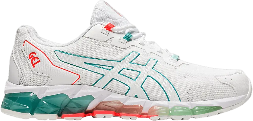  Asics Wmns Gel Quantum 360 6 &#039;White Techno Cyan&#039;