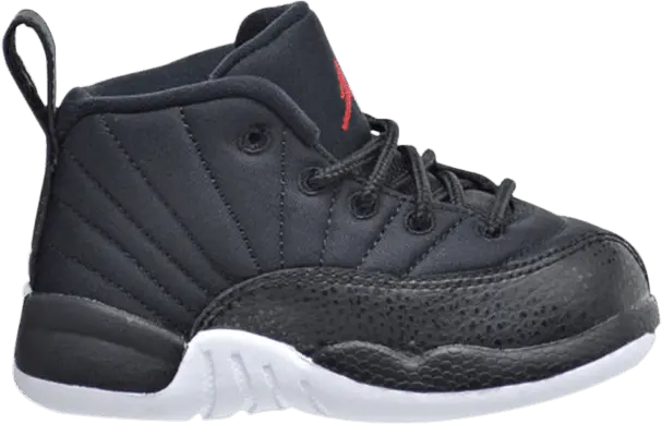  Air Jordan 12 Retro TD &#039;Black Gym Red&#039;