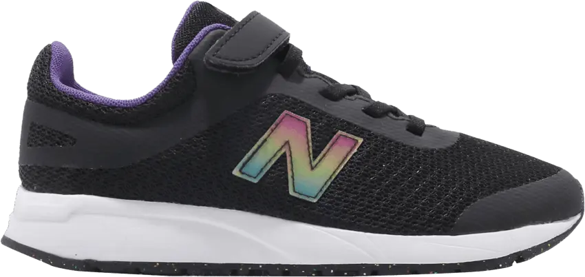  New Balance 455 Wide Kids &#039;Black Purple White&#039;