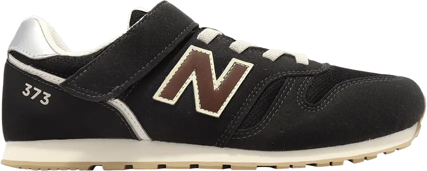  New Balance 373v2 Kids Wide &#039;Black Brown&#039;