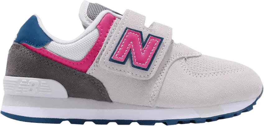  New Balance 574 Kids Wide &#039;Grey Pink&#039;