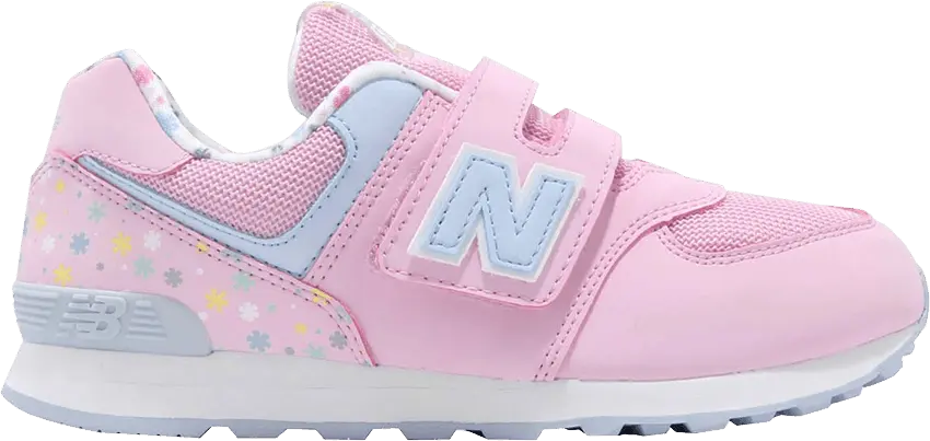  New Balance 574 Kids Wide &#039;Pink Blue&#039;