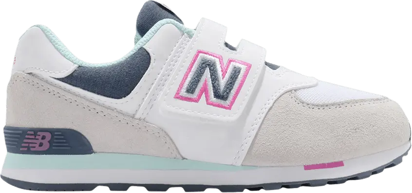  New Balance 574 Kids Wide &#039;Varsity Sport - Summer Fog Glacier&#039;