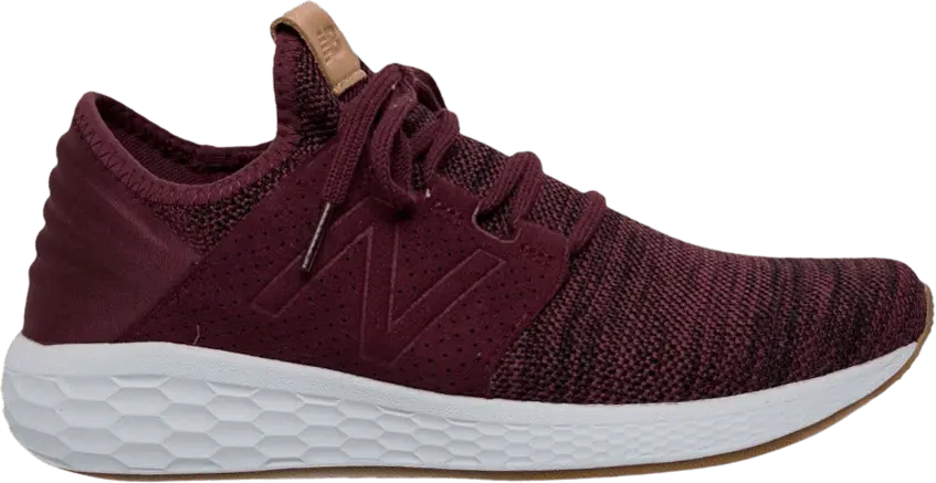  New Balance Fresh Foam Cruz v2 Knit &#039;Burgundy Black&#039;