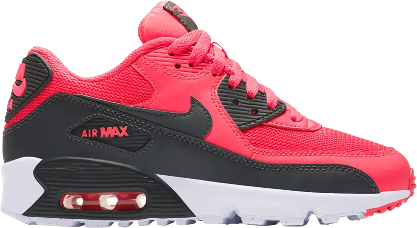  Nike Air Max 90 Mesh GS &#039;Pink Black&#039;