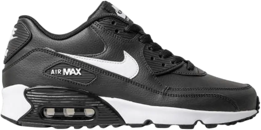  Nike Air Max 90 LTR GS &#039;Black White&#039;