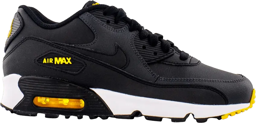  Nike Air Max 90 LTR GS &#039;Black Amarillo&#039;