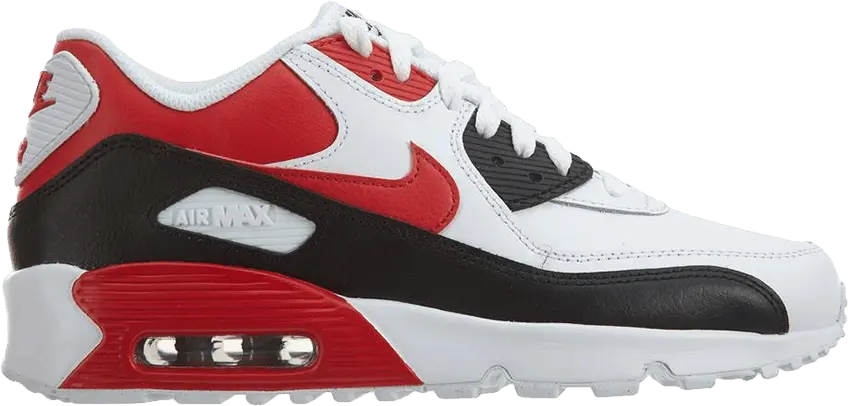  Nike Air Max 90 LTR GS &#039;White University Red&#039;
