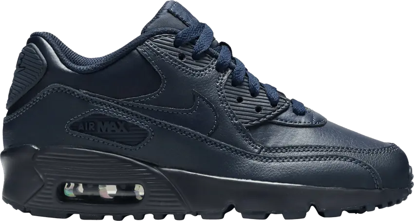  Nike Air Max 90 Leather GS &#039;Obsidian&#039;