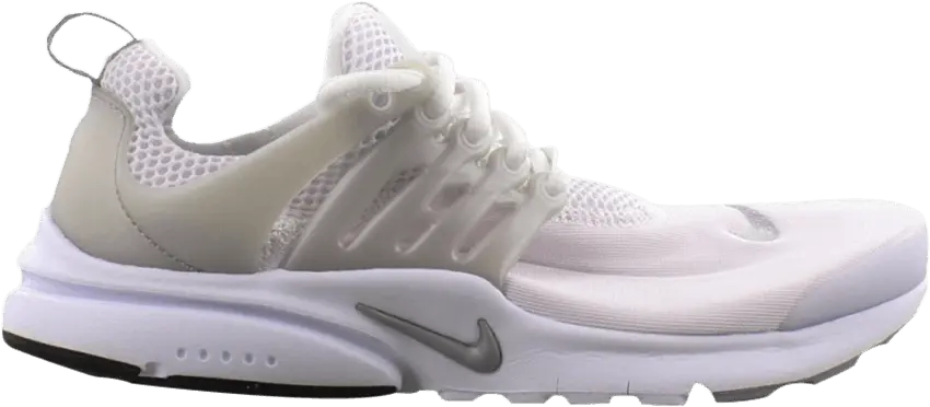  Nike Presto GS &#039;White Metallic Silver&#039;