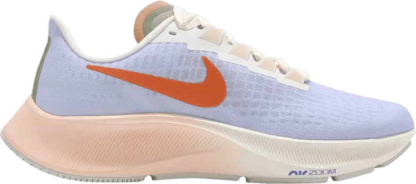  Nike Wmns Air Zoom Pegasus 37 &#039;Hydrogen Blue Electro Orange&#039;