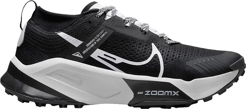  Nike ZoomX Zegama Trail Black White (Women&#039;s)