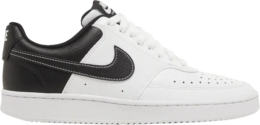  Nike Wmns Court Vision Low &#039;White Black&#039;