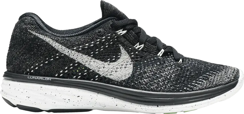  Nike Wmns Flyknit Lunar 3 &#039;Oreo&#039;